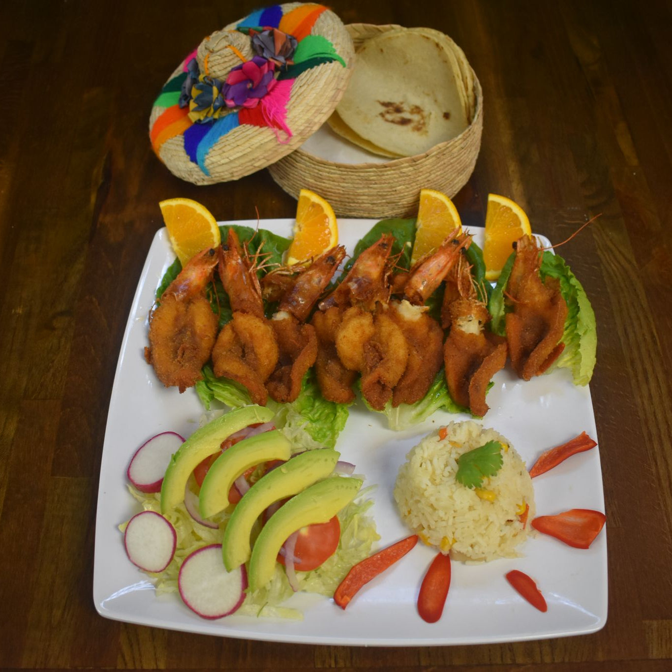 Camarones Empanizados