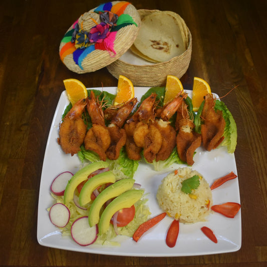 Camarones Empanizados