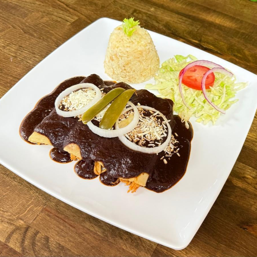 Enchiladas de Mole o Enmoladas