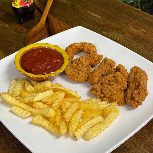 Nuggets con Papas